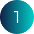 icon with number 1 in the centre