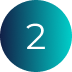 icon with number 2 in the centre