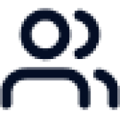 Outlined icons